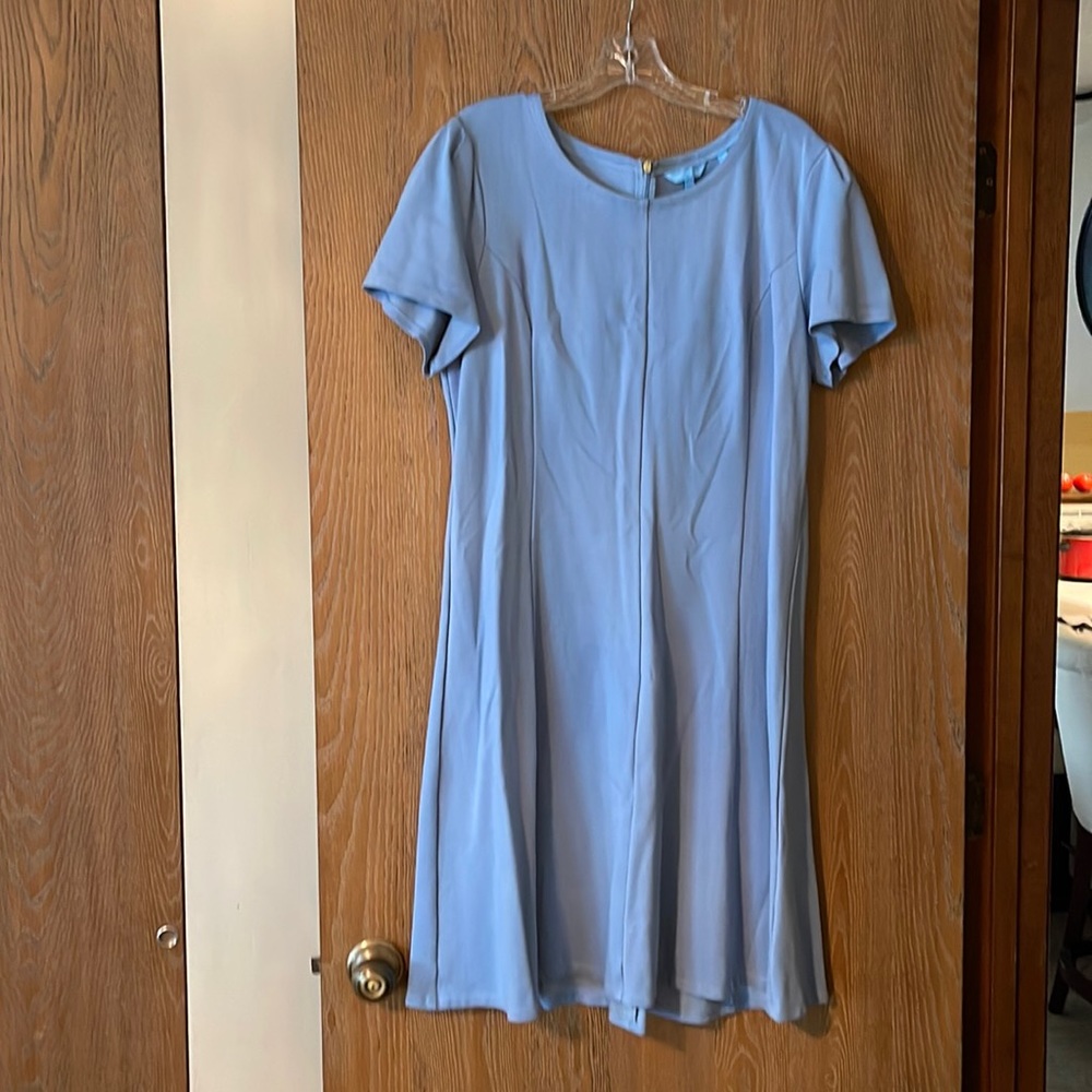 EUC Draper James XL mid blue dress